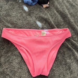 Hollister, pink swimsuit, bottoms, size small